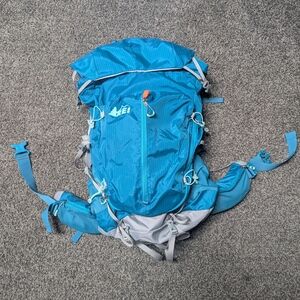 REI Blue Hiking Backpack